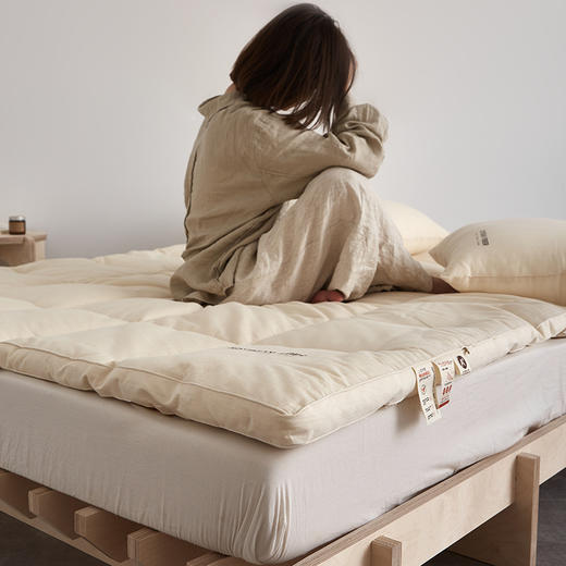 【A类5CM全棉大豆床垫】a类全棉大豆床垫透气保暖原棉床褥垫5cm加厚床垫子 商品图1