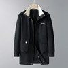 【DPX】300斤大依优型大码新潮中长款时尚休闲夹克加大码风衣外套男士胖子春秋 商品缩略图5