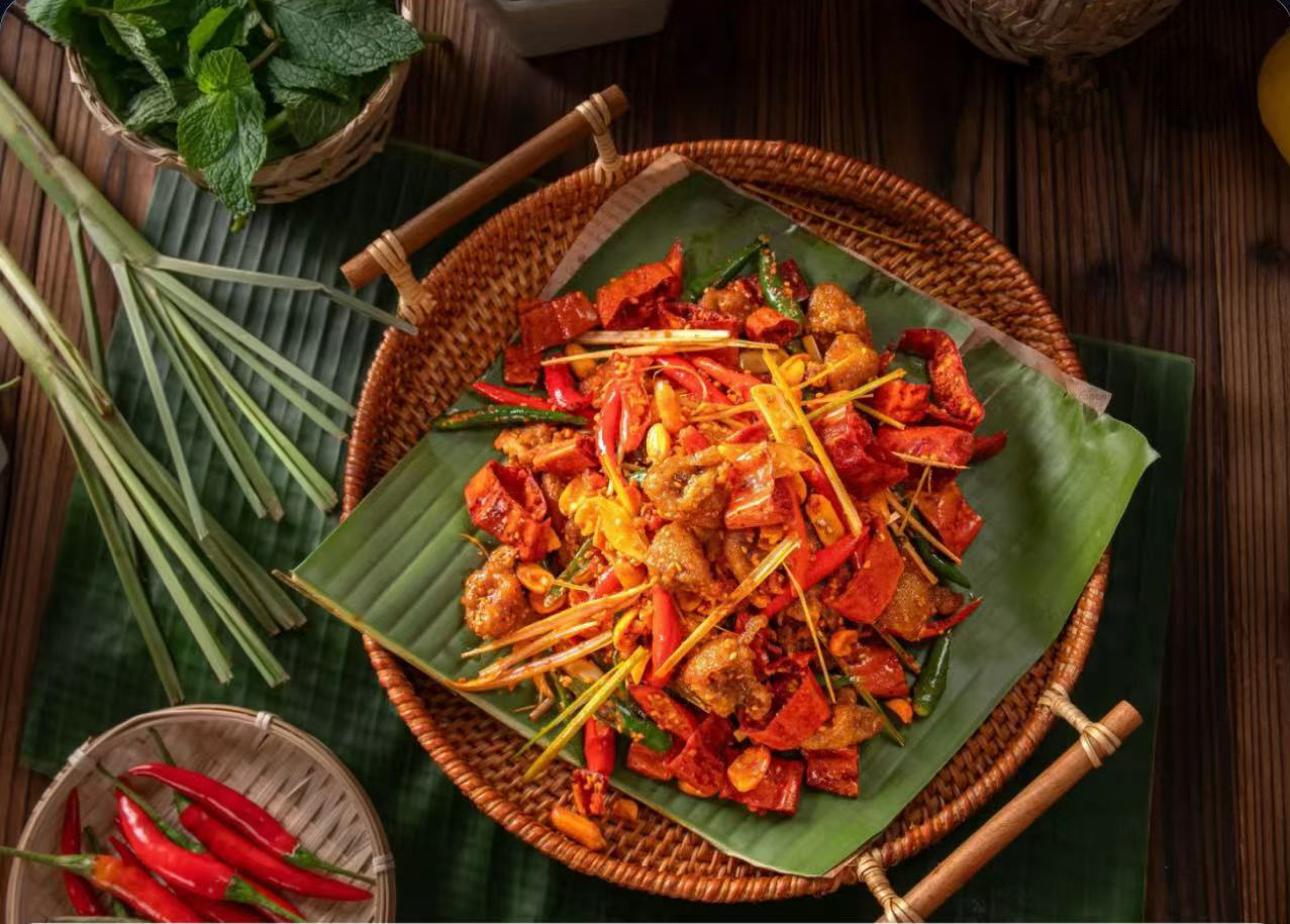 丘北辣椒爆鸡脚筋