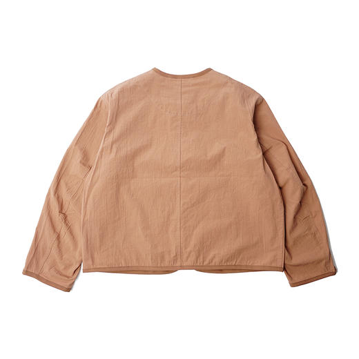 DANTON MUG_COLLARLESS JACKET 女装水洗棉无领夹克外套 商品图3