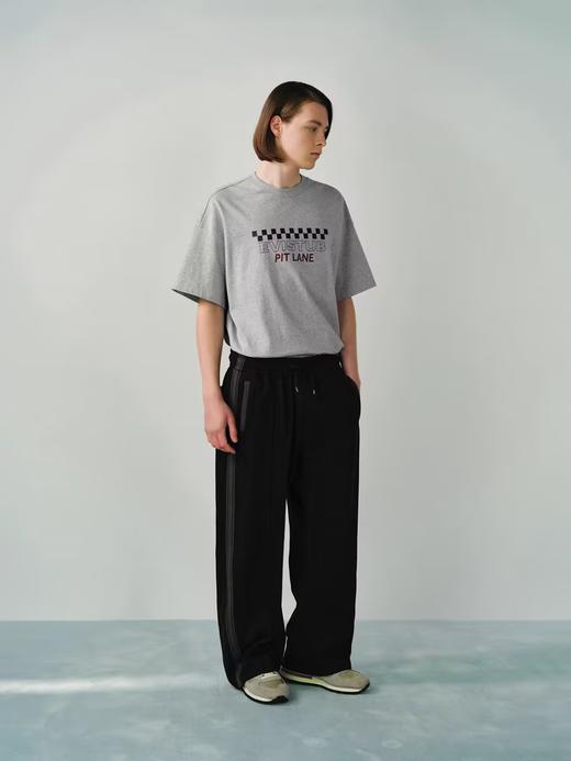 Evistub/E-5CCK213/重磅中缝拼接直筒抽绳针织卫裤 商品图3