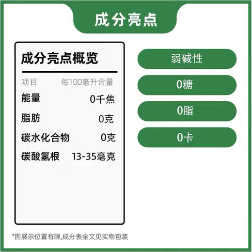 【限时8折】火山鸣泉天然水470ml*15/箱 商品图3
