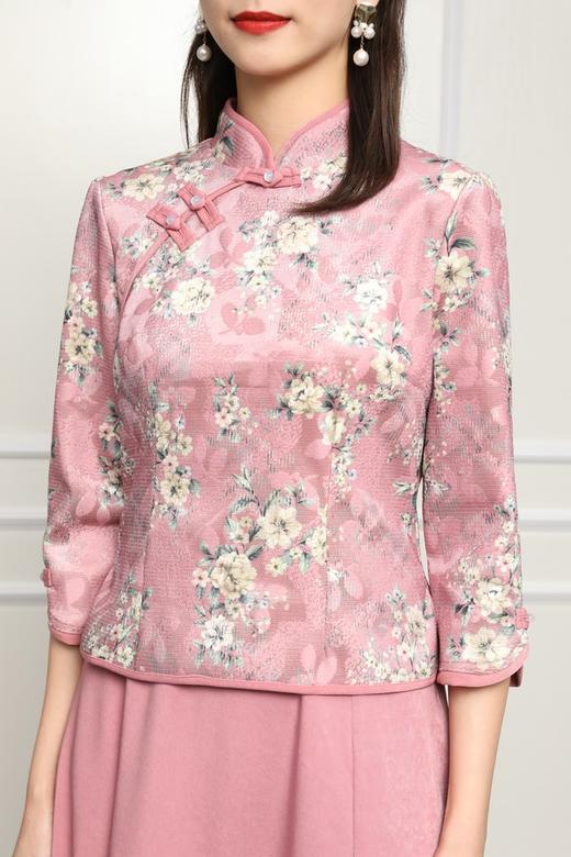 ELLA JADE 改良旗袍式连衣裙 11871 商品图3