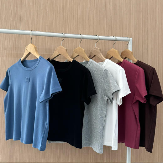 特价大王wang发泡字母短袖T恤 商品图0