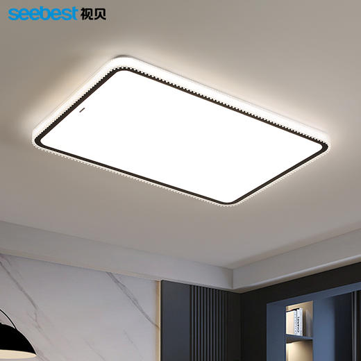 晶盈系列-客卧灯(长方/正方) 商品图1