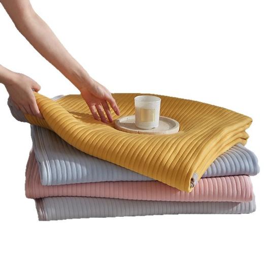 【A类竹纤维空气层夏被】A类竹纤维透气夏被纯色夏凉被空调被夏季薄被可机洗 商品图4