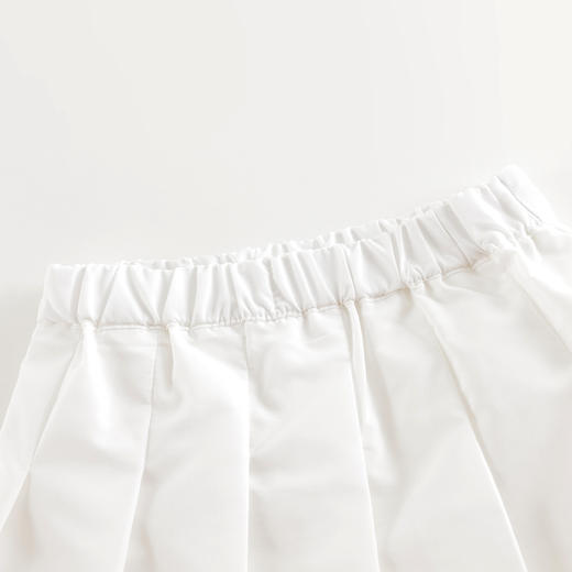 马克珍妮女童甜美花边百褶短裙 宝宝半身裙2025年春夏新款550396 商品图3