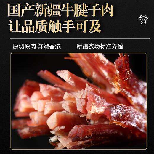 新疆八大怪手撕牛肉干 孜然500g【XPTX】 商品图7