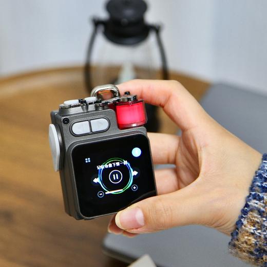 塞尔兰斯·桌面赛博蓝牙音响，LED 智能触控显示屏，超多附加功能 商品图2