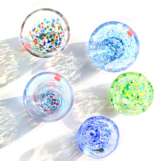 津轻aderia石冢硝子手工杯 美好流转玻璃酒杯茶杯小杯子 商品图0