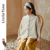 littletime女童衬衫2025春季新款棉衬衣宽松法式提花儿童长袖上衣 商品缩略图4
