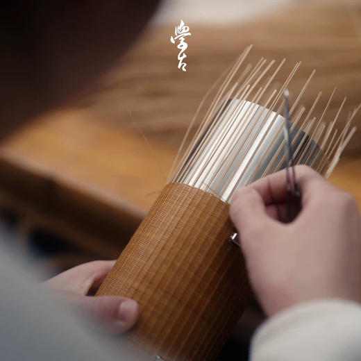 学古|一原传家壶竹雅·迷你 595ml 竹丝礼作 纯钛内胆搭配钛杯 商品图3