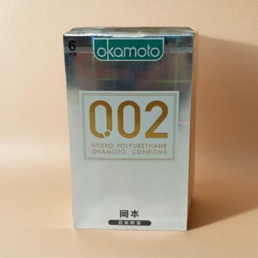 冈本聚氨酯避孕套-0.02（6片/盒） 商品图0