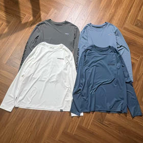畅销多年的经典系列，正品巴塔Pata户外透气C1速干长袖T恤。今年图案款式主要分为陆地、海洋、商标变种等元素。