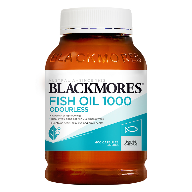 【保税仓】澳佳宝BLACKMORES无腥味深海鱼油400粒