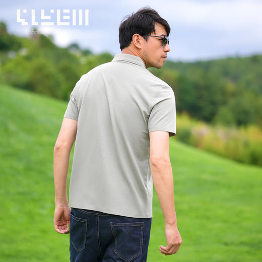 4158m山系行政 肌理二代短袖polo衫 商品图4