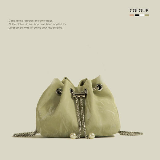 【超显气质❗️水钻圆环手提福袋包】多巴胺色系，新款高级感拉满，女小众包包女式春夏手提包时尚小包斜挎单肩软包女 商品图2