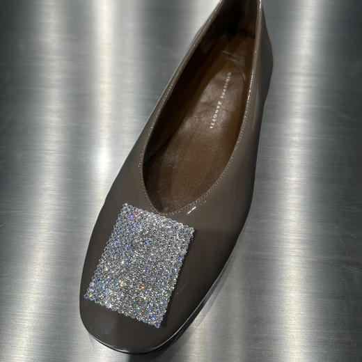 Giuseppe Zanotti 女士乐福鞋 灰褐色 I460007003 商品图0