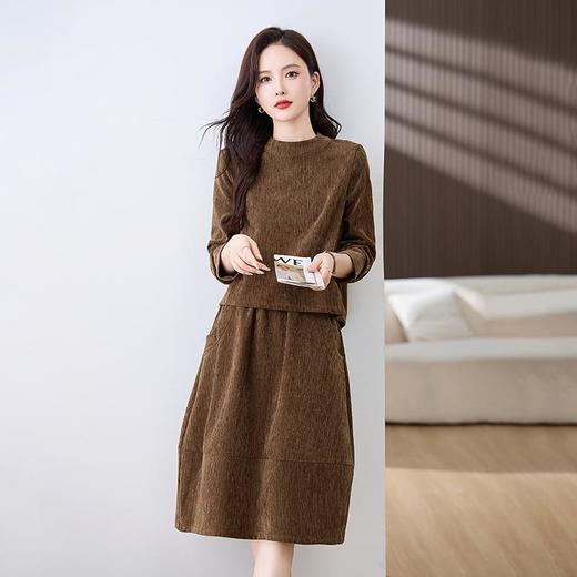 韩版洋气妈妈装宽松显瘦好看半身裙套装ZYF2502 商品图2