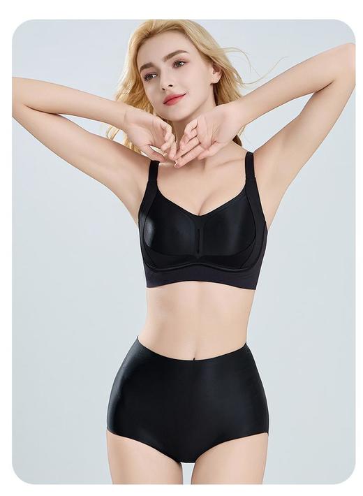 【舒适抗菌】无痕顺滑轻奢缎面女式套装 KA146 商品图4