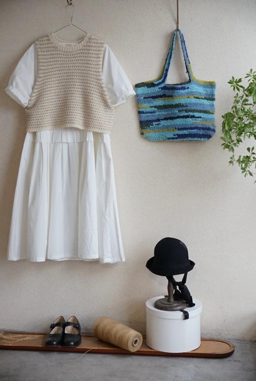 (7折) apuntob 褶边装饰腰线宽松版型连衣裙 商品图10