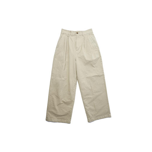 DANTON ASI_2TUCK WIDE PANTS 女装宽松锥形长裤 商品图4