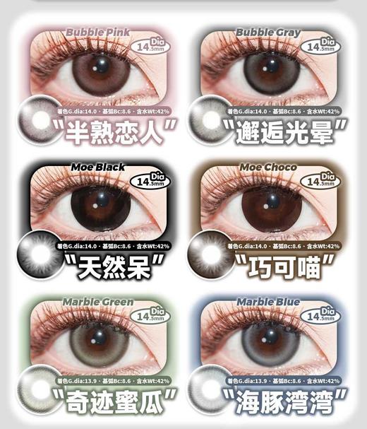 TOFFEE ONE DAY 日抛58/盒118/两盒188/四盒448/十盒,燕麦黑咖奶油森林（如需佩戴工具请备注哦！活动2月20号结束） 商品图3