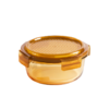 LCB221FU 乐扣乐扣 琥珀圆形玻璃保鲜盒650mL 商品缩略图1