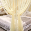 自然醒花边宫廷落地蚊帐加密公主风三开门防尘卧室家用纹账结婚蚊帐婚房蚊帐2503HH 商品缩略图13