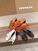 爱马仕𝐇𝐞𝐫𝐦𝐞𝐬𝟮𝟬𝟮𝟱/𝐬𝐬爱马仕新扣平底/高跟5.5cm粗跟拖鞋（HC） 商品缩略图0