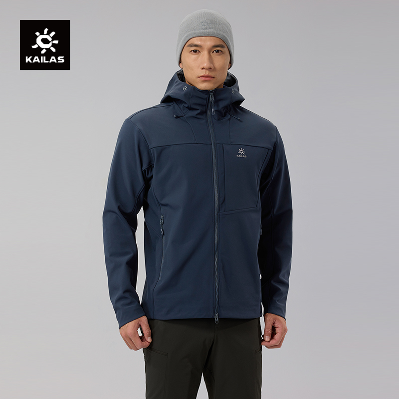 KAILAS凯乐石 户外运动 男款连帽软壳外套 KG2439110【Z】