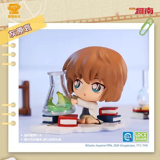 灵动创想 名侦探柯南 迷你侦探系列 8只/盒 盲盒 商品图3