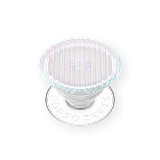 【太空梦游记】信号波动 POPGRIP泡泡骚手机粘贴式气囊支架 透明 条纹 商品图0