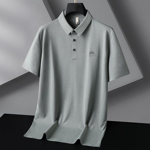 【莱赛尔棉】【DG】大依优型大码莱赛尔棉短袖Polo衫体恤翻领加肥加大上衣肥佬宽松夏季薄款男士胖子 商品图0