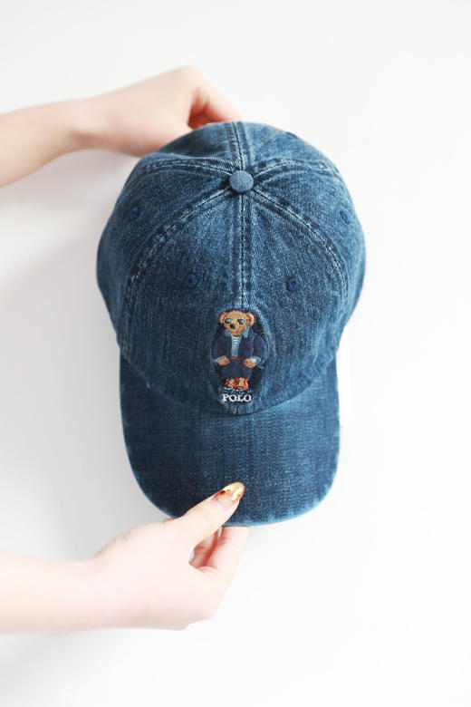 真的巨好看，立马气质不一样了。丹宁复古小标刺绣棒球帽C021768 商品图14