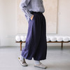 绽放旅行女装052朵/春季新款女100亚麻灯笼裤宽松显瘦文艺休闲裤 商品缩略图1