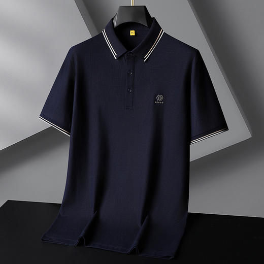 【DG】大依优型大码男装短袖Polo衫半袖翻领棉质体恤胖子加肥加大宽松休闲夏季薄款 商品图1