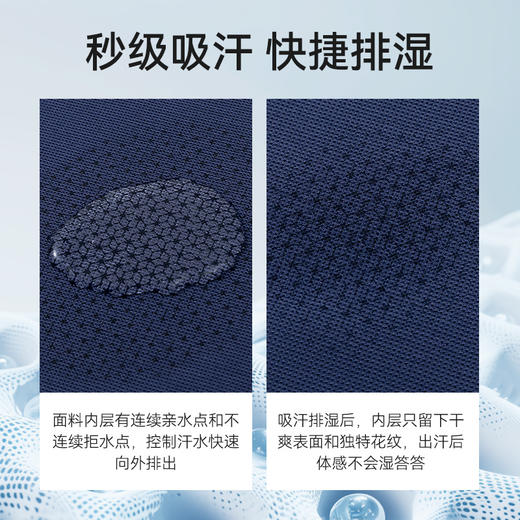 十如仕单向导湿polo衫男士运动休闲夏季透气商务舒适翻领-P33-01 商品图9
