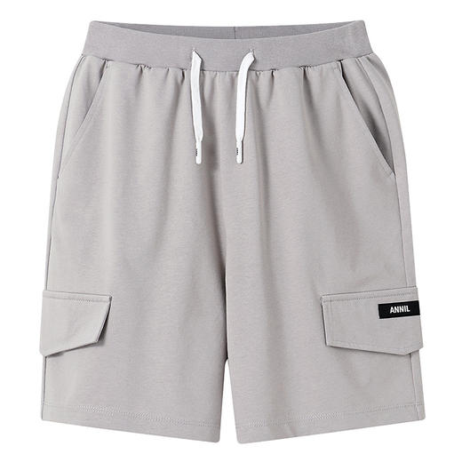 【凉感】【工装风】男童SORONA针织中裤夏季新款安奈儿童装EB526067 商品图10