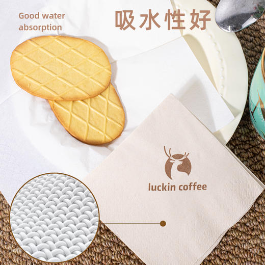 若禺【专属定制】可印logo方形餐巾纸商用餐厅订制高档餐饮咖啡店酒店专用 商品图11