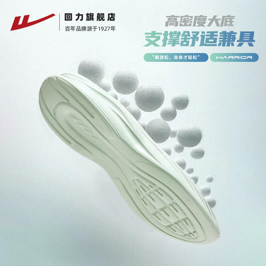 回力男鞋新款运动鞋2025春季软底缓震跑步鞋男款轻便休闲网面鞋子1031 商品图2