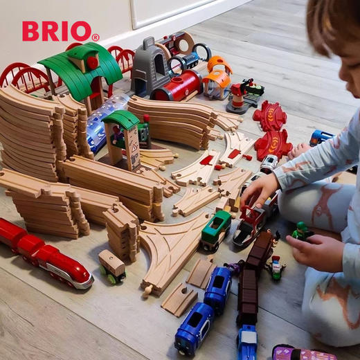 瑞典 BRIO 火车系列铁路世界豪华套装 适合年龄3岁+ 33766 商品图1