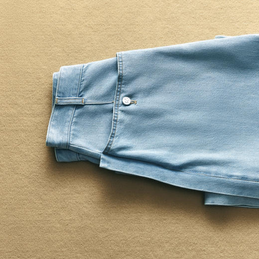 lost in echo2025春夏新款大口袋宽松高腰直筒显瘦牛仔裤阔腿裤女 商品图3