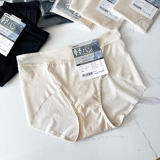 特价捡漏！超薄网纱无感无痕随意裁内裤女 轻薄速干舒适棉裆中腰三角裤底裤 商品图5