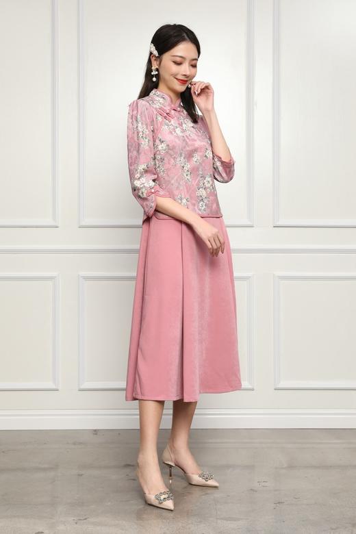ELLA JADE 改良旗袍式连衣裙 11871 商品图0