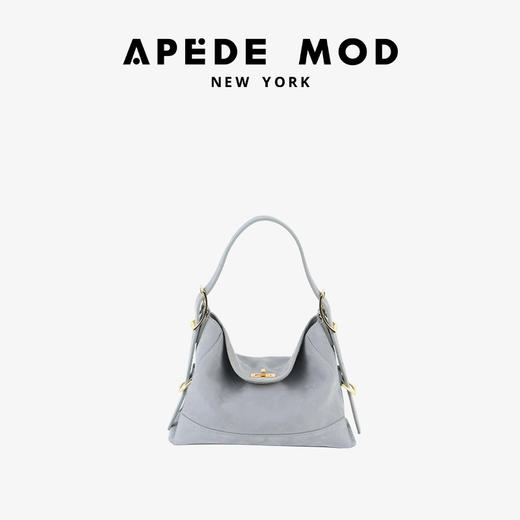 【品牌直发】APEDE MOD 小号软牛皮方锁粽子包流浪包（肩带可拆卸调节） 商品图3