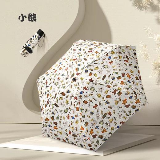 恒鼎五折黑胶晴雨两用迷你伞｜掌心之物，轻到无感，扛风更防晒~ 商品图8