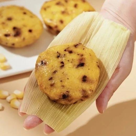 早餐团能拉丝的红枣山药玉米浆包健康粗粮纯鲜糯玉米制作没有加一滴水配料表超级干净基地直邮 商品图0