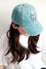真的巨好看，立马气质不一样了。丹宁复古小标刺绣棒球帽C021768 商品缩略图9