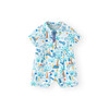 英氏婴儿衣服夏季短袖透气男宝连体衣度假风2025新款短袖连体衣 商品缩略图4